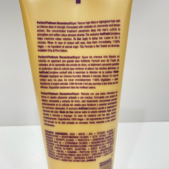 Pureology Perfect 4 Platinum Repair Masque 6.7oz - Picture 3 of 3